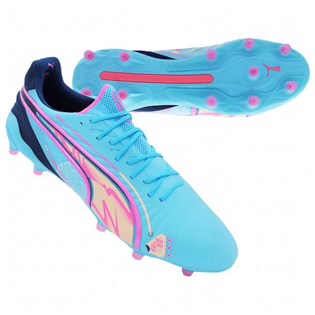 PUMA（プーマ） プーマキング アルティメット VOL UP FG/AG ルミナスブルー 【PUMA|プーマ】サッカースパイク108069 ...