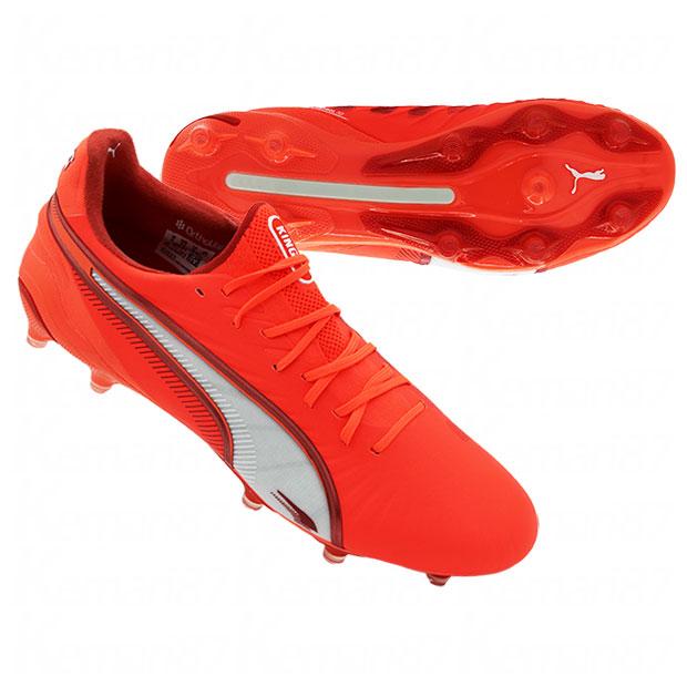 プーマキング|アルティメット|FG/AG　グローイングレッド　【PUMA|プーマ】サッカースパイク108303-01 PUMA（プーマ） プーマキング アルティメット FG/AG グローイング