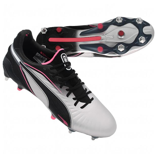 プーマキング アルティメット MXSG　プーマシルバー　【PUMA|プーマ】サッカー取替式スパイク108304-03 PUMA（プーマ） プーマキング アルティメット MXSG プーマシルバー