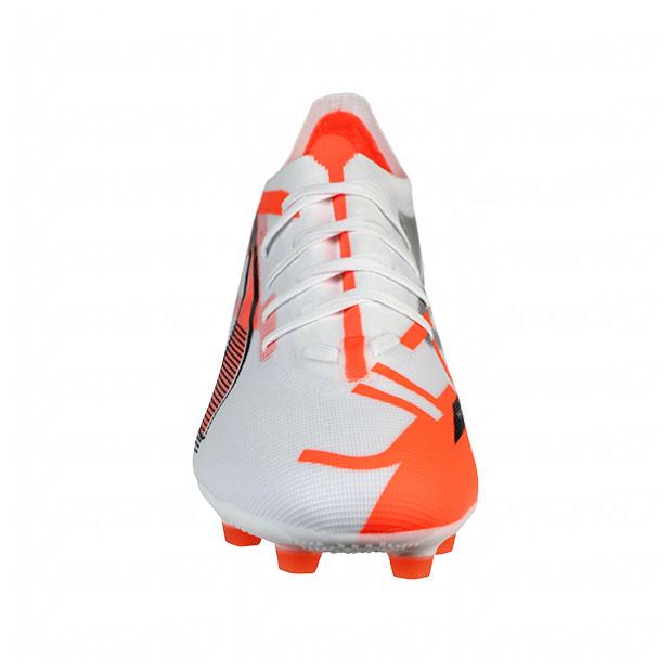 新品タグ付き　Puma プーマのサッカースパイク　ホワイト/ゴールド PUMA プーマ キング アルティメット HG/AG(ホワイト×イエロー