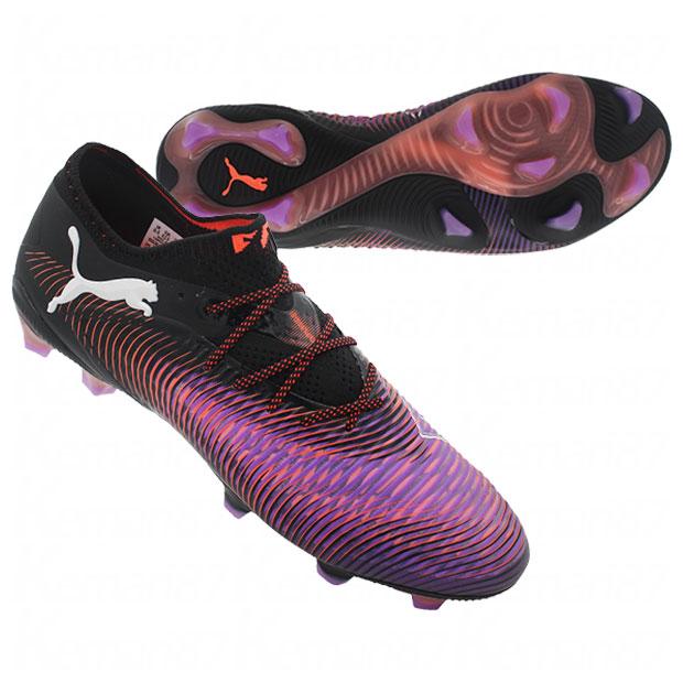 フューチャー|8|アルティメット|LOW|FG　プーマブラック　【PUMA|プーマ】サッカースパイク108361-01 PUMA（プーマ） フューチャー 8 アルティメット LOW FG プーマブラック