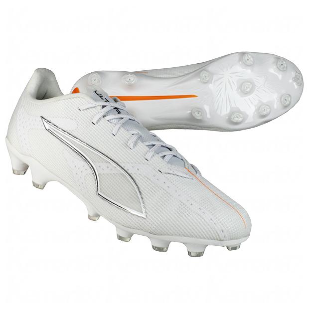 PUMA （プーマ） サッカー スニーカー ウルトラ 6 プロ HG/AG 【ホワイト/ホワイト】 108553 04 スパイク シューズ メンズ 男性用 ホワイト 白 白 25Q3 {SK} PUMA（プーマ） ウルトラ 6 プロ HG/AG プーマホワイト 【PUMA|プーマ