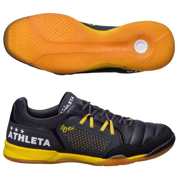 美品　アスレタ フットサルシューズ ATHLETA（アスレタ） O-Rei Futsal Rodrigo ブラック×イエロー