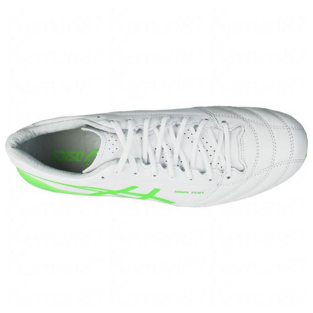 ASICS（アシックス） DSライト X-FLY 4 ホワイト×グリーンゲッコ