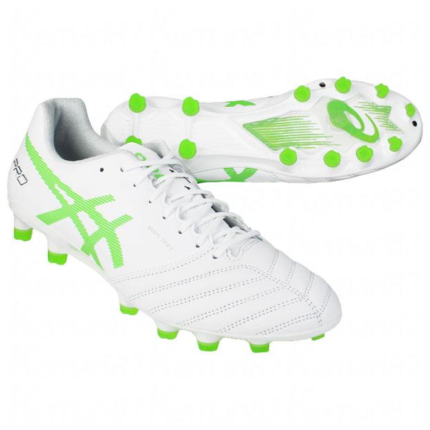 ASICS PRO サッカーシューズ ホワイト/グリーン アシックス DSライト X-FLY PRO asics 【サッカー・フットサル