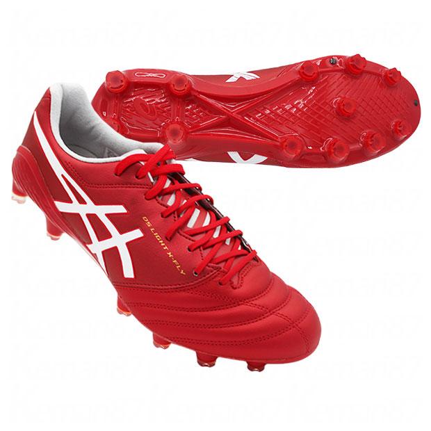アシックス サッカースパイクDS LIGHT X-FLY 5(レッド×ホワイト) ASICS アシックス DS LIGHT X-FLY 5(ホワイト×オレンジ) 1101A047 102