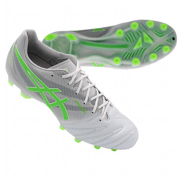 ウルトレッツァ 3　ホワイト×グリーンゲッコ　【asics|アシックス】サッカースパイク1101a058-101 ASICS（アシックス） ウルトレッツァ 3 ホワイト×グリーンゲッコ