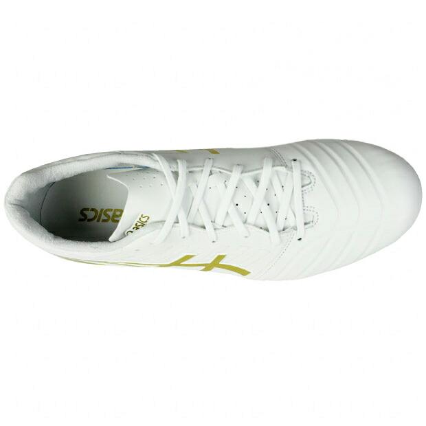 ASICS DSライト レギュラーフィット ホワイト×リッチゴールド