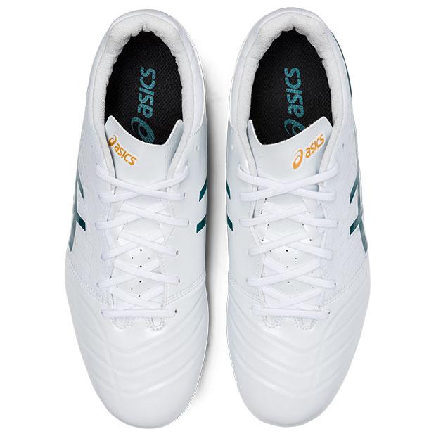 DSライト クラブ+ ホワイト×ベルベットパイン 【asics|アシックス】サッカースパイク1103a073-101|kemarifast|04