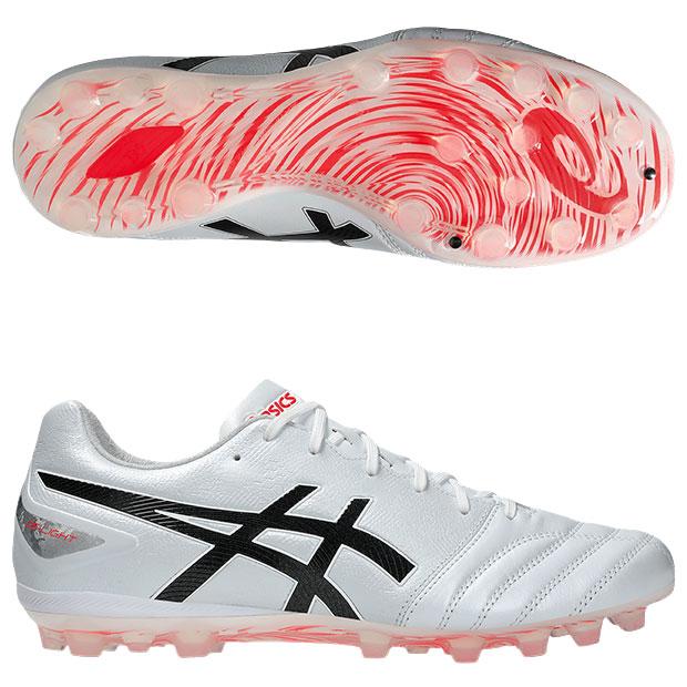 ASICS（アシックス） DSライト プロ AG ホワイト×フラッシュレッド