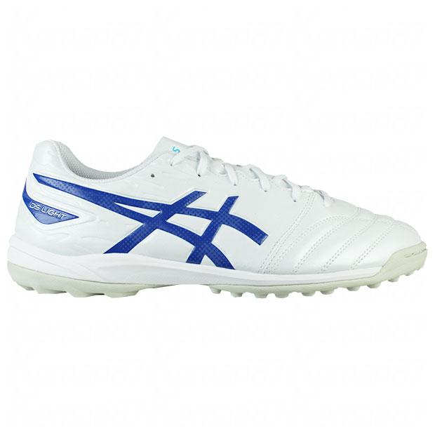 asics サッカーシューズ ホワイト/ブルー ASICS（アシックス） DSライト クラブ TF ホワイト×ツナブルー 【asics