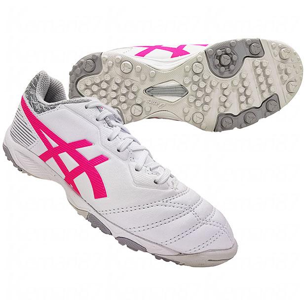 ASICS ジュニア DSライト JR GS TF ホワイト×ピンクグロウ ASICS ジュニア DSライト JR GS TF ホワイト×ピンクグロウ