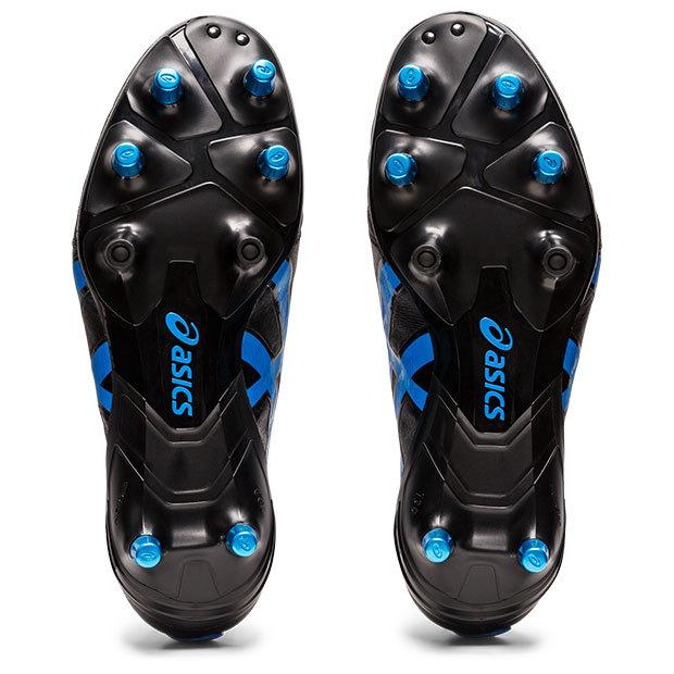 ASICS ゲルリーサル タイト ファイブ ブラック×エレクトリックブルー