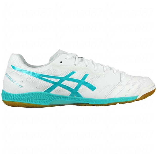 アシックス　Asics　DESTAQUE ホワイト×シーグラス ASICS（アシックス） デスタッキ K FF ホワイト×シーグラス 【asics