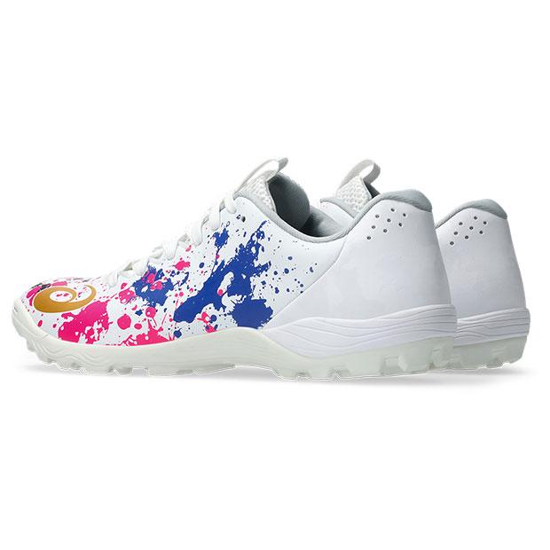ASICS（アシックス） トッキ 8 TF ホワイト×ピュアゴールド 【asics