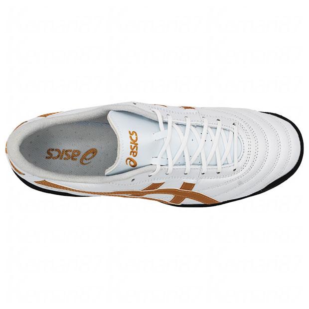 ASICS（アシックス） C3 FF TF ホワイト×ピュアゴールド 【asics
