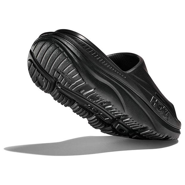 オラ リカバリー スライド 3 ORA RECOVERY SLIDE 3 ブラック×ブラック 【HOKA|ホカ】サッカーフットサルサンダル113506の画像
