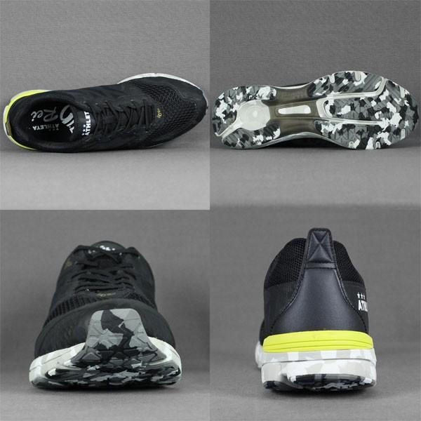 ATHLETA ブラックシューズ ランニング O-Rei 13001 ATHLETA アスレタ O-Rei Running(ブラック) 13001 70 サッカー