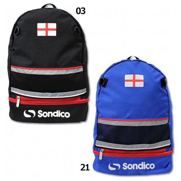 在庫あり ジュニア バックパック ボールネット付き Sondico ソンディコ サッカーフットサルバッグ21 E0j