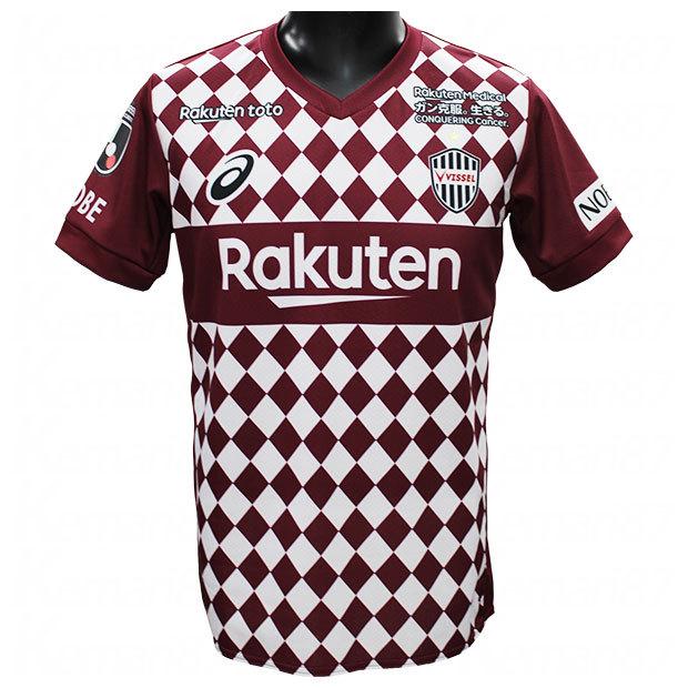 ASICS（アシックス） ヴィッセル神戸 2021 ホーム 半袖レプリカ