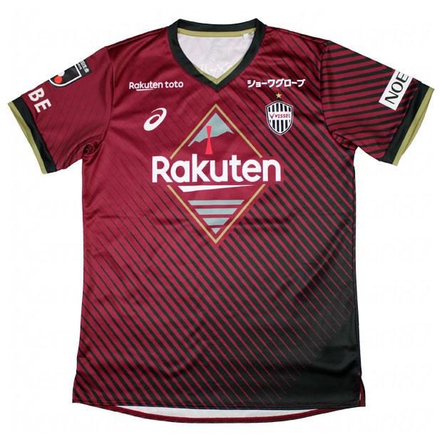 ASICS ヴィッセル神戸 2023 ホーム 半袖レプリカユニフォーム 24