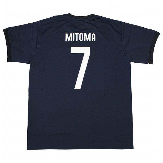 24-25 日本代表 MITOMA 7 シャツ 半袖 三笘 薫 日本代表 2024 オフィシャル プレーヤーズ Tシャツ No.7 三笘薫