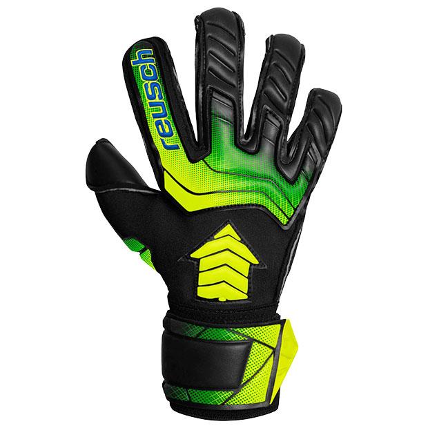 アトラクト AB1 ゴールド X　ブラック×セーフティイエロー　【reusch|ロイッシュ】サッカーフットサルゴールキーパーグローブ5560964-7052 reusch（ロイシュ） アトラクト AB1 ゴールド X ブラック×セーフティ