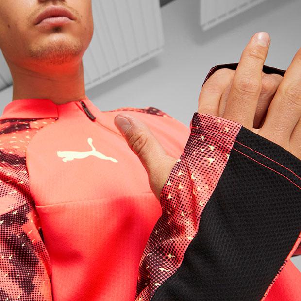 ①激レア！　94年☆PUMA：サッカー　ワールドカップ　スタッフ用　ジャケット PUMA（プーマ） INDIVIDUALFINAL WC 1/4 ジップトップ 【PUMA|プーマ