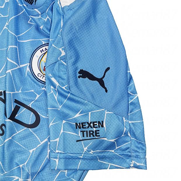 PUMA（プーマ） ジュニア マンチェスターシティ 20-21 ホーム 半袖