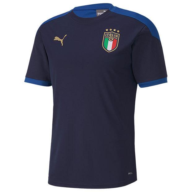PUMA（プーマ） イタリア代表 FIGC 半袖トレーニングシャツ ピーコート