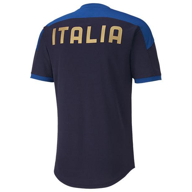 PUMA（プーマ） イタリア代表 FIGC 半袖トレーニングシャツ ピーコート