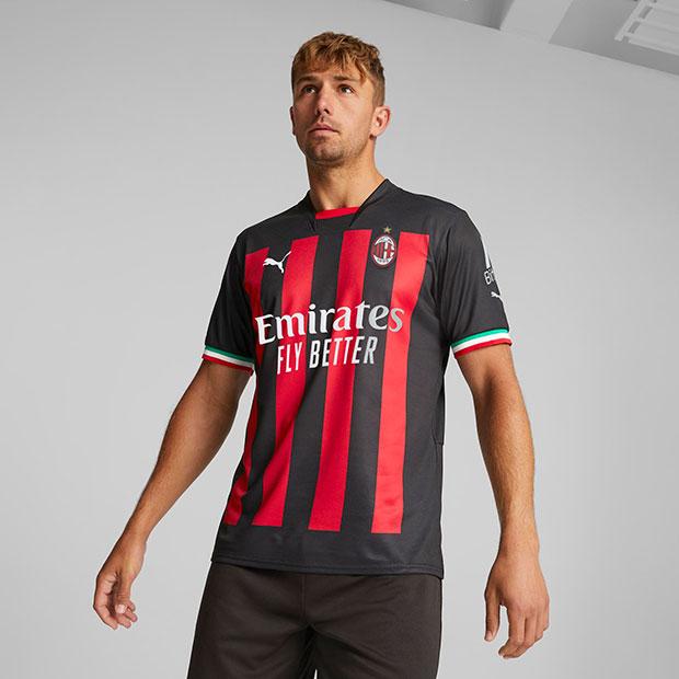 PUMA（プーマ） ACミラン 22-23 ホーム 半袖レプリカユニフォーム