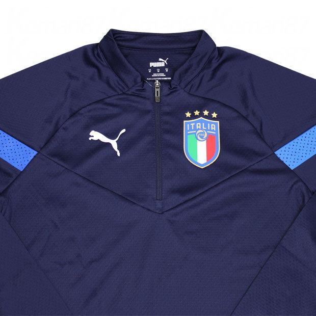 PUMA（プーマ） イタリア代表 COACH TR 1/4 ジップトップ 【PUMA