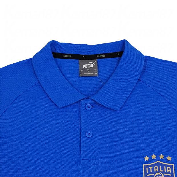 PUMA（プーマ） イタリア代表 FIGC PLAYER CASUALS 半袖ポロシャツ