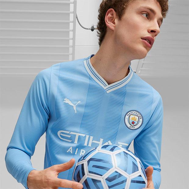 PUMA（プーマ） マンチェスターシティ 23-24 ホーム 長袖レプリカ