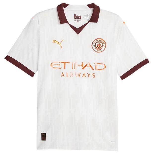 【正規品】マンチェスター・シティ 23-24 アウェイ マンチェスターシティアウェイユニフォーム2023/24長袖 - J