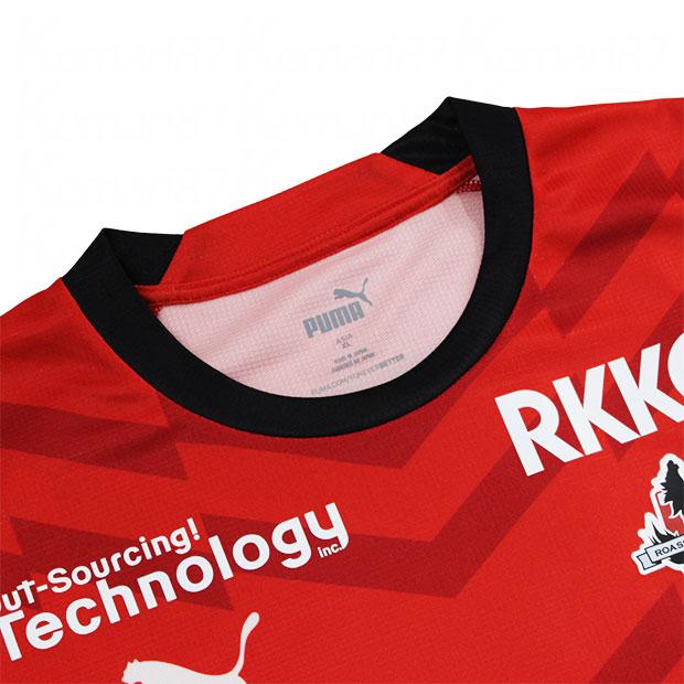 PUMA（プーマ） ロアッソ熊本 2023 ホーム 半袖オーセンティック