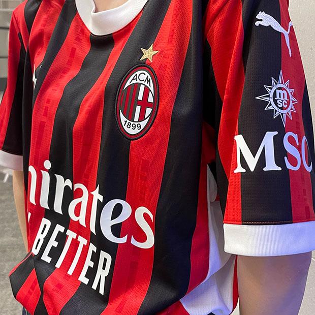 PUMA ACミラン 24-25 ホーム 半袖レプリカユニフォーム 【PUMA