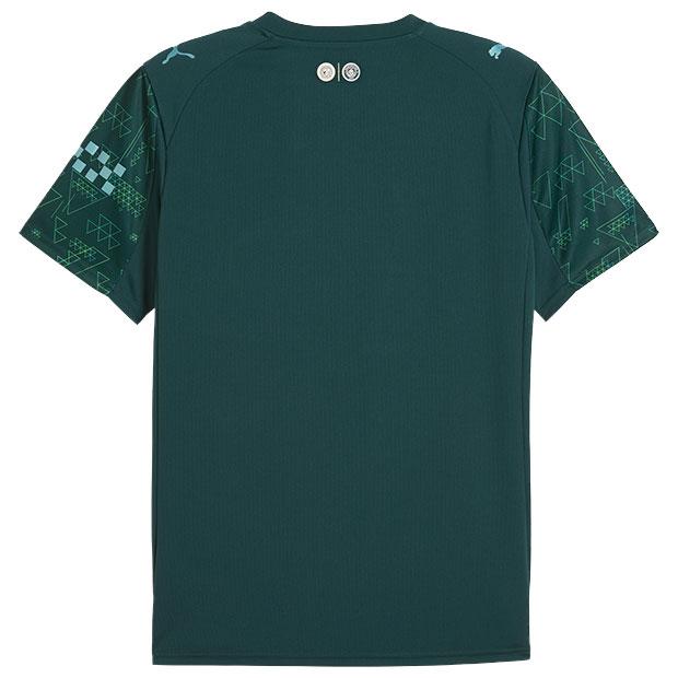 新品PUMAプーママンチェスターシティ4thユニフォームSサイズMサイズ PUMA（プーマ） マンチェスターシティ 25-26 4th 半袖レプリカ