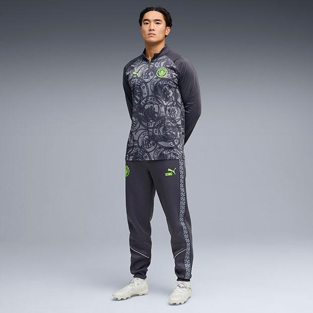 PUMA（プーマ） マンチェスターシティ PM 1/4ジップトップ 【PUMA