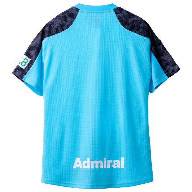 Admiral ジュビロ磐田 半袖プラクティスシャツ サックス