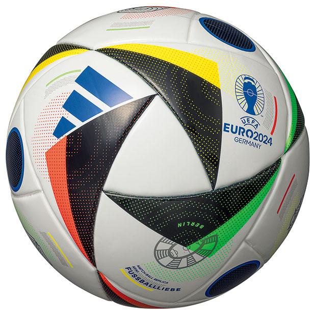 【未使用品】EURO 2024 サッカーボール 公式試合球 5号球 adidas（アディダス） UEFA EURO2024 公式試合球レプリカ フースバル