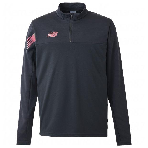 New Balance（ニューバランス） 裏微起毛ジャージハーフジップトップ