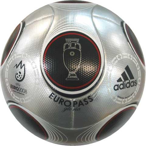 adidas EUROPASS ユーロパス5号球 2008サッカーボール 公式球 adidas（アディダス） EURO2008決勝公式試合球 ユーロパスグローリア 5