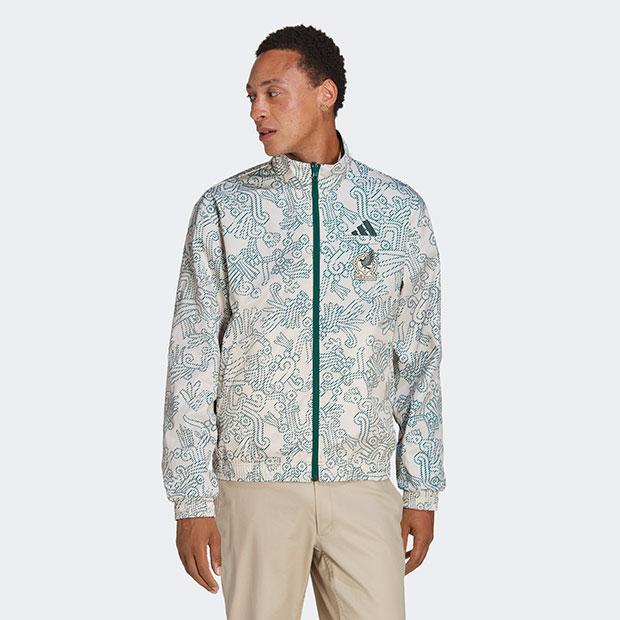 メキシコ代表　リバーシブル　アンセムジャケット　Mサイズ　ワールドカップ adidas（アディダス） メキシコ代表 WC アンセムジャケット 【adidas