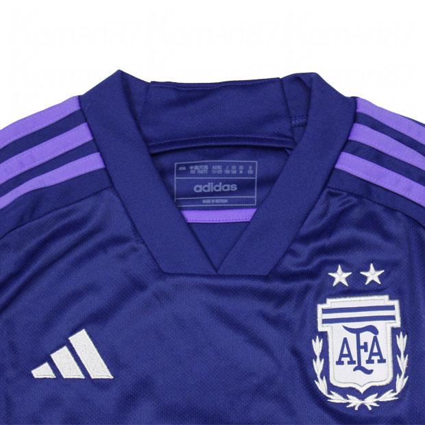 adidas ジュニア アルゼンチン代表 2022 アウェイ 半袖レプリカ