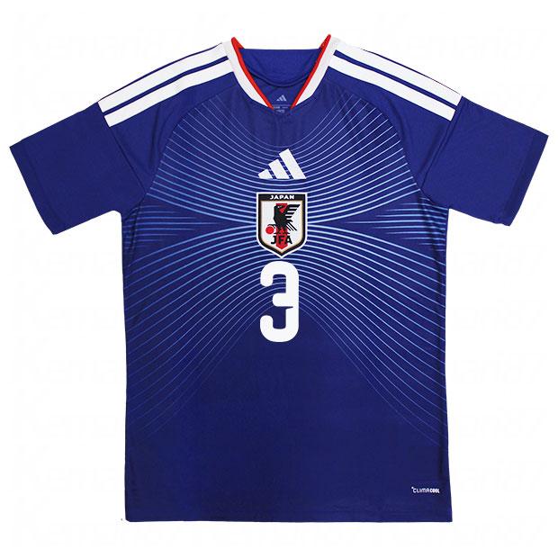2026サッカー日本代表 谷口彰悟 ユニフォーム 背番号3 adidas（アディダス） 背番号3 谷口彰悟 サッカー日本代表 2026 ホーム