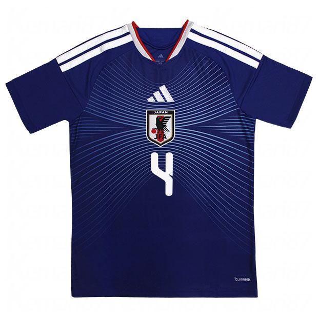 サッカーアディダスユニフォーム新品 adidas（アディダス） 背番号4 板倉滉 サッカー日本代表 2026 ホーム