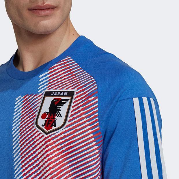 新品 アディダス 日本代表 2022 トラベル Tシャツ + パンツセット L adidas（アディダス） サッカー日本代表 2022 トラベル Tシャツ