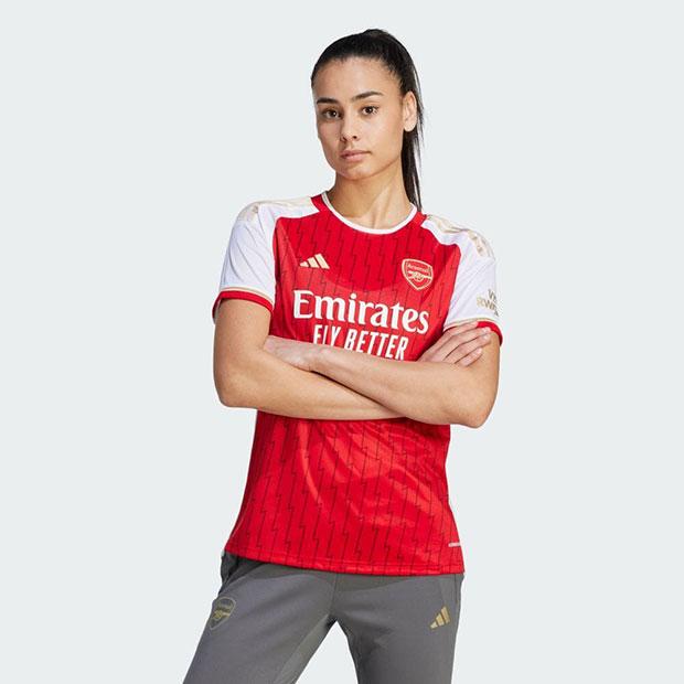 adidas（アディダス） レディース アーセナル 23-24 ホーム 半袖